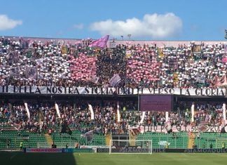 rosanero live curva nord