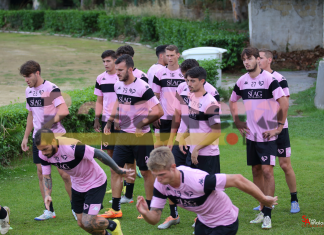 palermo allenamento